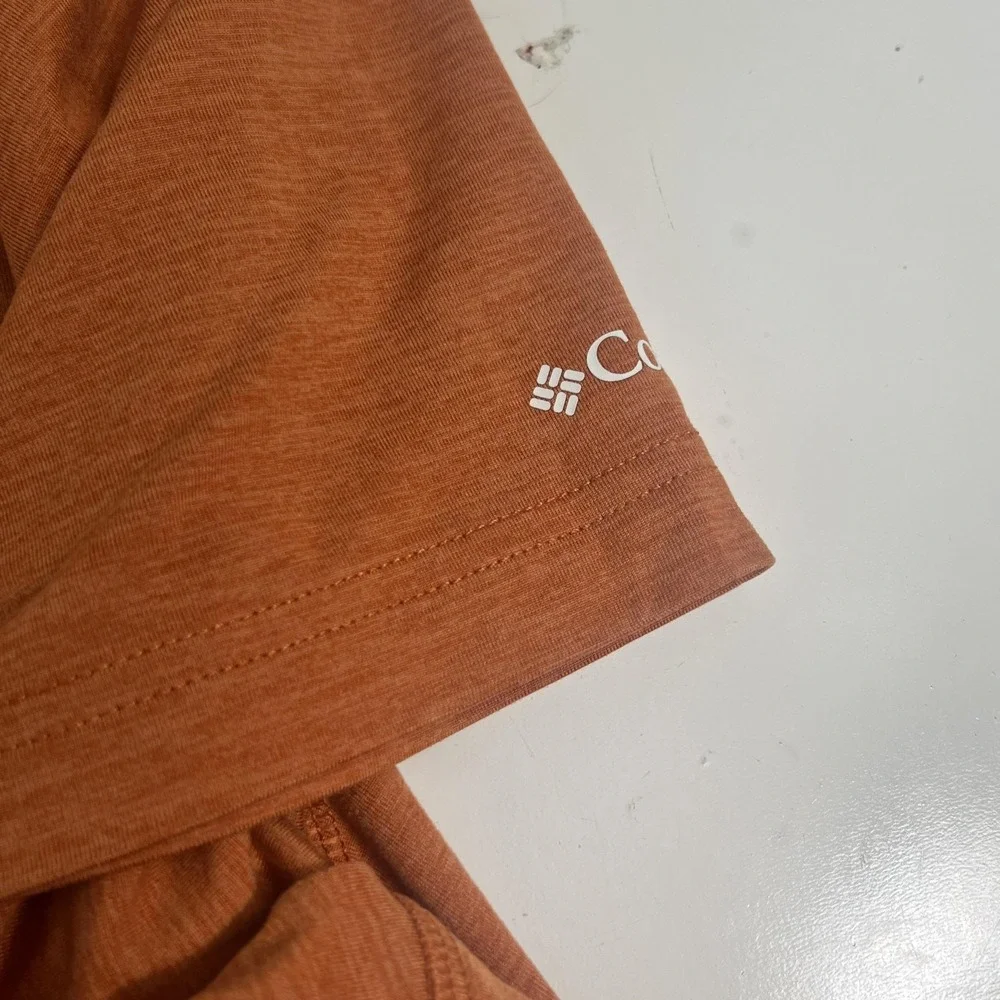 Texas Longhorns Polo Shirt Mens 2XL Burnt Orange NCAA Football Columbia Polo Top